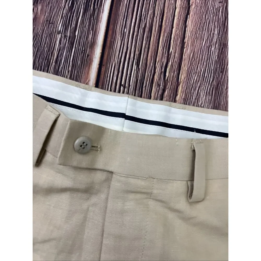 Louis Raphael Linen Blend Casual Pants Mens Size 30x32 (Actual 30x32)